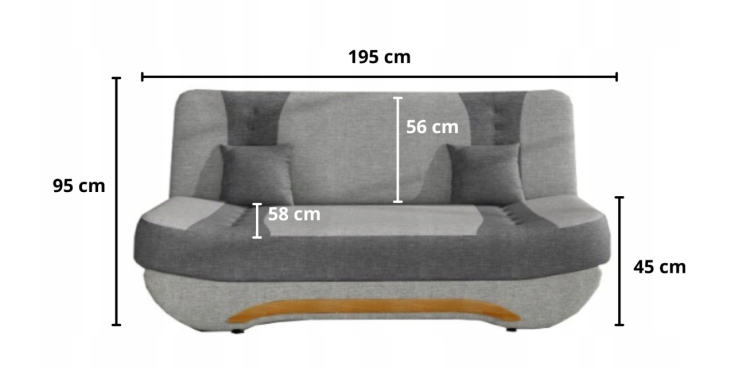 Wersalka Comfort wymiary.png