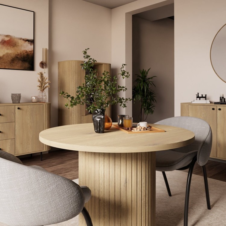 Stół OVAL Dąb cremona do salonu