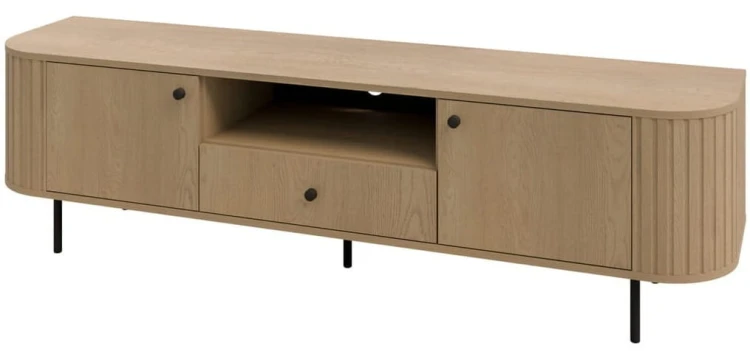 szafka rtv oval dąb cremona